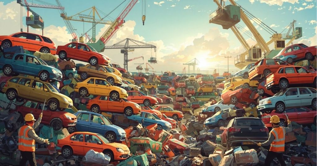 Cars Get Scrapped In The Uk